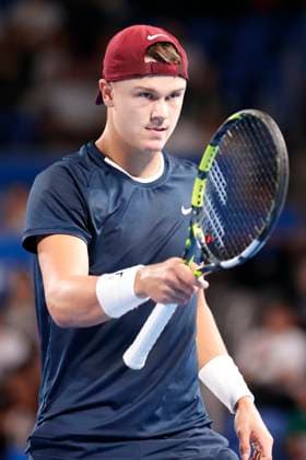 September 28, 2024, Tokyo, Japan: Holger RUNE (DEN) in action against Yoshihito NISHIOKA (JPN) during the Kinoshita Group Japan Open Tennis Championships 2024 at the Ariake Coloseum. This is the longest-running ATP, Tennis Herren Tour tournament in Asia, first held in 1972. The tournaments run from September 23 to October 1st. Tokyo Japan - ZUMAm191 20240928_aap_m191_096 Copyright: xRodrigoxReyesxMarinx