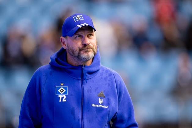 Hamburg, September 28, 2024 Football, 2 Bundesliga 2024 25, Hamburger SV SC Paderborn 07 Steffen Baumgart Hamburger SV, Trainer DFL REGULATIONS PROHIBIT ANY USE OF PHOTOGRAPHS AS IMAGE SEQUENCES AND OR QUASI VIDEO