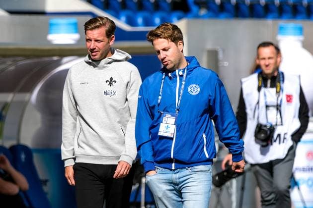 Florian Kohfeldt SV Darmstadt 98, Coach GER, SV Darmstadt 98 vs 1 FC Magdeburg Football, 2 Bundesliga, Matchday 7, Season 2024 2025, 28 09 2024 DFL REGULATIONS PROHIBIT ANY USE OF PHOTOGRAPHS as IMAGE SEQUENCES and or QUASI VIDEO GER, SV Darmstadt 98 vs 1 FC Magdeburg Football, 2 Bundesliga, Matchday 7, Season 2024 2025, 28 09 2024 Darmsatdt Copyright: xEibner-Pressefoto FlorianxWieganx EP_FWD