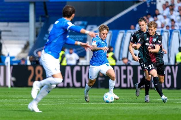 Luca Marseiler SV Darmstadt 98, 08 on the ball, GER, SV Darmstadt 98 vs 1 FC Magdeburg, Football, 2 Bundesliga, Matchday 7, Season 2024 2025, 28 09 2024 DFL REGULATIONS PROHIBIT ANY USE OF PHOTOGRAPHS as IMAGE SEQUENCES and or QUASI VIDEO GER, SV Darmstadt 98 vs 1 FC Magdeburg, Football, 2 Bundesliga, Matchday 7, Season 2024 2025, 28 09 2024 Darmsatdt Copyright: xEibner-Pressefoto FlorianxWieganx EP_FWD