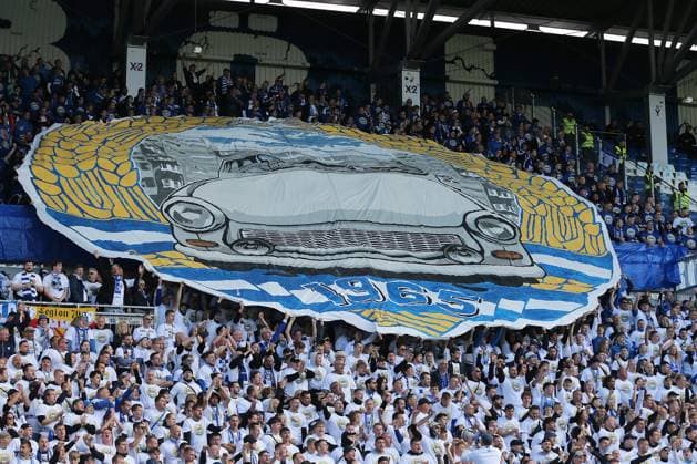28 09 2024, xtvx, Soccer 2 Bundesliga, SV Darmstadt 98 1 FC Magdeburg emspor, v l Magdeburger Fans DFL DFB REGULATIONS PROHIBIT ANY USE OF PHOTOGRAPHS as IMAGE SEQUENCES and or QUASI VIDEO Darmstadt