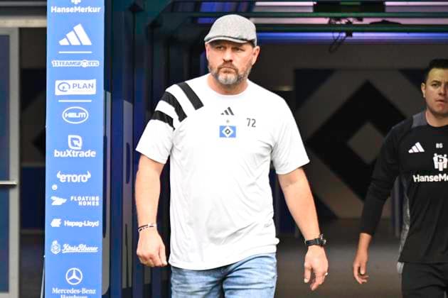 GER 2 FBL,, Hamburger SV vs SC Paderborn 07 28 09 2024, Volksparkstadion, Hamburg, GER 2 FBL, Hamburger SV vs SC Paderborn 07 in the picture Coach Steffen Baumgart Hamburg nordphotoxGmbH xWitke nph00002