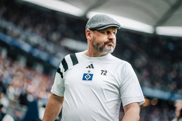 Soccer Men Season 2024 2025 2 Soccer Bundesliga 7 Matchday Hamburger SV vs SC Paderborn 07 28 09 2024 Coach Steffen Baumgart HSV Hamburg Volksparkstadion Hamburg Germany