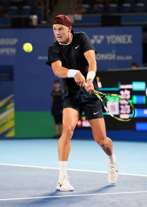 Holger Rune, Kinoshita Group Japan Open Tennis Championships, Tokyo, Japan Copyright: xJuergenxHasenkopfx