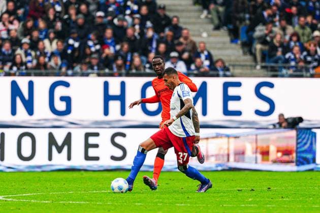 Davie Selke Hamburger SV, 27 GER, Hamburger SV vs SC Paderborn 07, Football, 2 Bundesliga, Matchday 7, Season 2024 2025, 28 09 2024 DFL REGULATES PROHIBIT ANY USE OF PHOTOGRAPHS AS IMAGE SEQUENCES AND OR QUASI VIDEO GER, Hamburger SV vs SC Paderborn 07, Football, 2 Bundesliga, Matchday 7, Season 2024 2025, 28 09 2024 Hamburg Copyright: xEibner-Pressefoto MarcelxvonxFehrnx EP_MFN