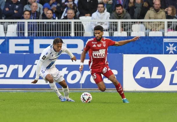 Football, AJ Auxerre - Stade Brest