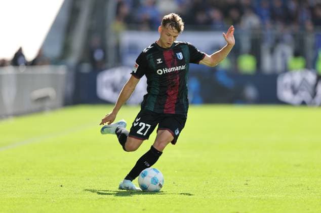 28 09 2024, xdcx, Soccer 2 Bundesliga, SV Darmstadt 98 1 FC Magdeburg, emonline, emspor, despor, v l , Philipp Hercher 1 FC Magdeburg DFL DFB REGULATIONS PROHIBIT ANY USE OF PHOTOGRAPHS AS IMAGE SEQUENCES AND OR QUASI VIDEO Copyright: HMBxMedia Claus