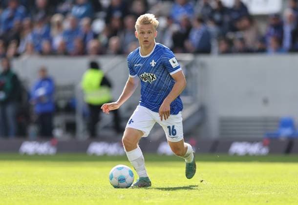 28 09 2024, xdcx, Soccer 2 Bundesliga, SV Darmstadt 98 1 FC Magdeburg, emonline, emspor, despor, v l , Andreas Müller SV Darmstadt 98 DFL DFB REGULATIONS PROHIBIT ANY USE OF PHOTOGRAPHS AS IMAGE SEQUENCES AND OR QUASI VIDEO Copyright: HMBxMedia Claus