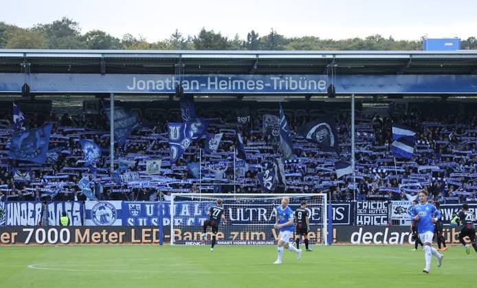 28 09 2024, xdcx, Soccer 2 Bundesliga, SV Darmstadt 98 1 FC Magdeburg, emonline, emspor, despor, v l , fans, atmosphere, scarves, jerseys, emotions DFL DFB REGULATIONS PROHIBIT ANY USE OF PHOTOGRAPHS AS IMAGE SEQUENCES AND OR QUASI VIDEO Copyright: HMBxMedia Claus