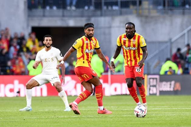 RC Lens v OGC Nice - Ligue 1 McDonald s 2024 2025 11 Angelo FULGINI (rcl) during the Ligue 1 McDonald s match between Lens and Nice at Stade Bollaert-Delelis on September 28, 2024 in Lens, France. Lens France  Copyright: xFEPx 776214362