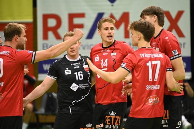 Volleyball, 2nd BL, TV Rottenburg - VC Dresden