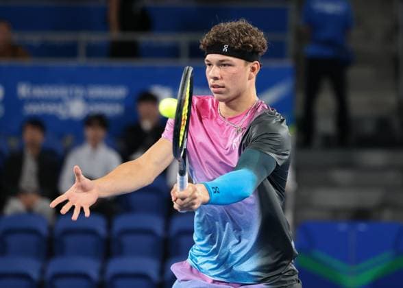Ben Shelton, Kinoshita Group Japan Open Tennis Championships, Tokyo, Japan Copyright: xJuergenxHasenkopfx