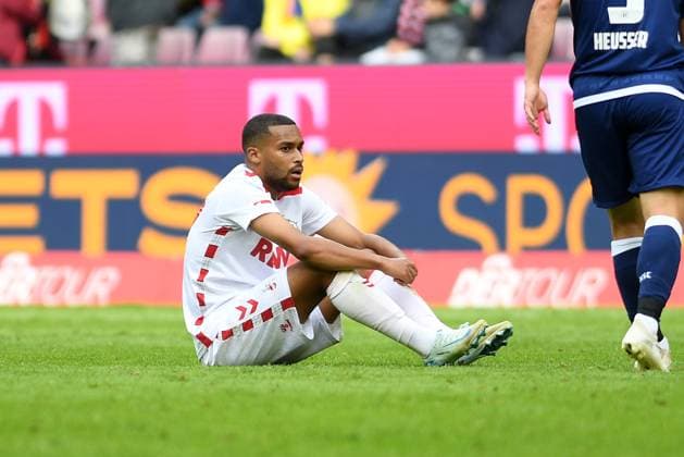 Linton Maina 1 FC Koeln on the ground during the 2 Bundesliga match between 1 FC Köln and Karlsruher SC at RheinEnergieStadion on September 29, 2024 in Cologne, Germany Photo by Ralf Treese DeFodi Images Linton Maina 1 FC Koeln on the ground during the 2 Bundesliga match between 1 FC Köln and Karlsruher SC at RheinEnergieStadion on September 29, 2024 in Cologne, Germany Photo by Ralf Treese DeFodi Images DFB DFL REGULATIONS PROHIBIT ANY USE OF PHOTOGRAPHS AS IMAGE SEQUENCES AND OR QUASI VIDEO Defodi 521 KOEKSC20240929 110 Defodi-521 DFB DFL REGULATIONS PROHIBIT ANY USE OF PHOTOGRAPHS AS IMAGE SEQUENCES AND OR QUASI-VIDEO.