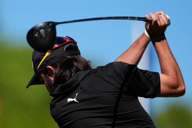 September 29, 2024, Madrid, Madrid, SPAIN: Angel HIDALGO of Spain during the Acciona Open Espana 2024, golf DP World Tour in Spain, celebrated at Club de Campo of Madrid on September 29, 2024, in Madrid, Spain. Madrid SPAIN - ZUMAa181 20240929_zaa_a181_175 Copyright: xOscarxJ.xBarrosox