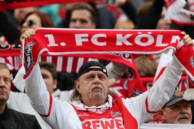 GER, 2 FBL 1 FC Koeln vs Karlsruher SC 29 09 2024, Rheinenergie Stadion, Koeln, GER, 2 FBL 1 FC Koeln vs Karlsruher SC , in the picture fans, friendly, atmosphere, colorful, national color, made up, emotions, scarves, Cologne nordphotoxGmbHx xMeuter nph00351