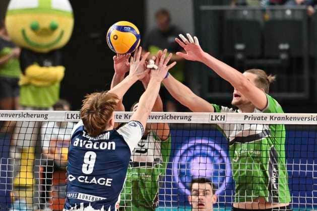 Volleyball, VBL, SVG Lüneburg - VC Bitterfeld-Wolfen