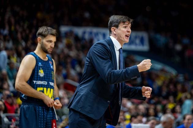 Basketball Berlin 28 09 2024 easyCredit BBL 1 Bundesliga Men Men Alba Berlin EWE Baskets Oldenburg Pedro Calles Oldenburg, Coach