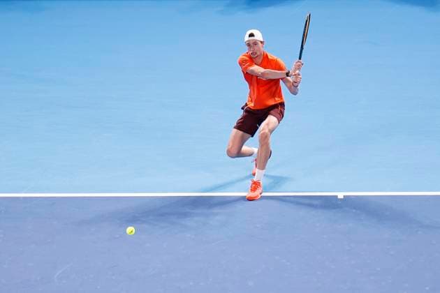 September 30, 2024, Tokyo, Japan: Ugo HUMBERT (FRA) hits a return against Tomas MACHAC (CZE) during their Men s Singles Semifinal match of the Kinoshita Group Japan Open Tennis Championships 2024 at the Ariake Coloseum. This is the longest-running ATP, Tennis Herren Tour tournament in Asia, first held in 1972. The tournaments run from September 23 to October 1st. Tokyo Japan - ZUMAm191 20240930_aap_m191_019 Copyright: xRodrigoxReyesxMarinx