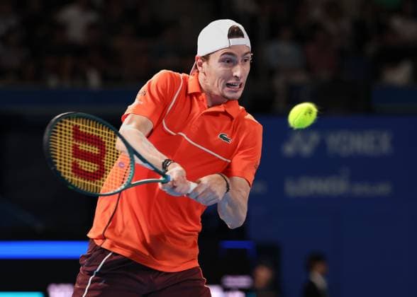 Ugo Humbert, Kinoshita Group Japan Open Tennis Championships, Tokyo, Japan Copyright: xJuergenxHasenkopfx