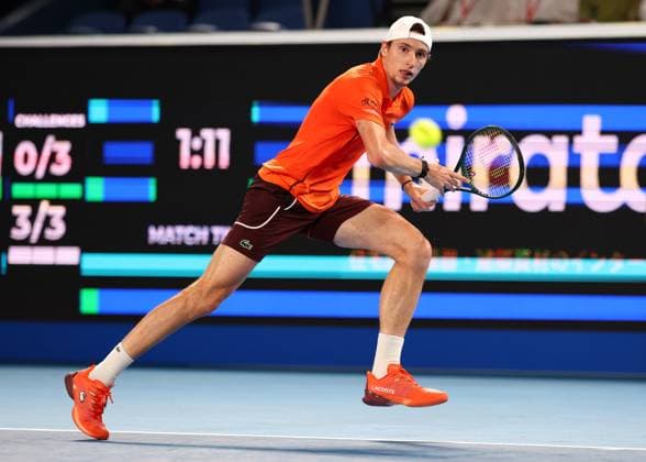 Ugo Humbert, Kinoshita Group Japan Open Tennis Championships, Tokyo, Japan Copyright: xJuergenxHasenkopfx