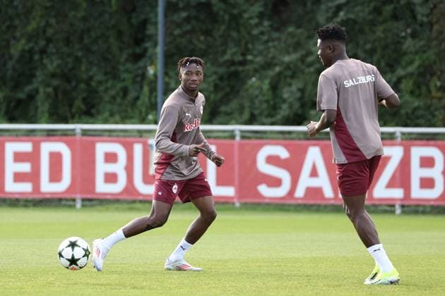 Football, CL, Red Bull Salzburg, Press conference