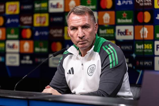 UEFA Champions League Press Conference, Celtic 30 09 2024 Brendan Rodgers Celtic, Head Coach UEFA Champions League Press Conference, Celtic 30 09 2024 Copyright: xBEAUTIFULxSPORTS Buriakovx