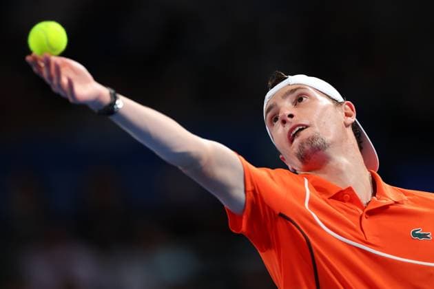 Ugo Humbert (FRA), SEPTEMBER 30, 2024 - Tennis : Kinoshita Group Japan Open Tennis Championships 2024 Men s Singles Semi-Final at Ariake Coliseum in Tokyo, Japan. Noxthirdxpartyxsales  (268385314)