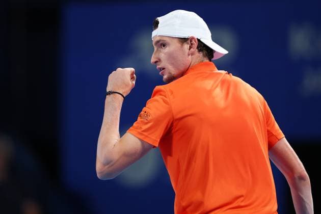 Ugo Humbert (FRA), SEPTEMBER 30, 2024 - Tennis : Kinoshita Group Japan Open Tennis Championships 2024 Men s Singles Semi-Final at Ariake Coliseum in Tokyo, Japan. Noxthirdxpartyxsales  (268385315)