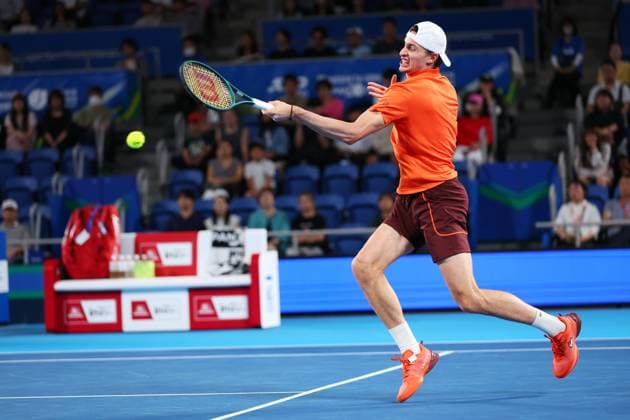 Sport Bilder des Tages Ugo Humbert (FRA), SEPTEMBER 30, 2024 - Tennis : Kinoshita Group Japan Open Tennis Championships 2024 Men s Singles Semi-Final at Ariake Coliseum in Tokyo, Japan. Noxthirdxpartyxsales  (268385321)