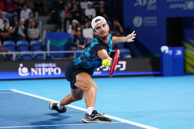 Tomas Machac (CZE), SEPTEMBER 30, 2024 - Tennis : Kinoshita Group Japan Open Tennis Championships 2024 Men s Singles Semi-Final at Ariake Coliseum in Tokyo, Japan. Noxthirdxpartyxsales  (268385325)