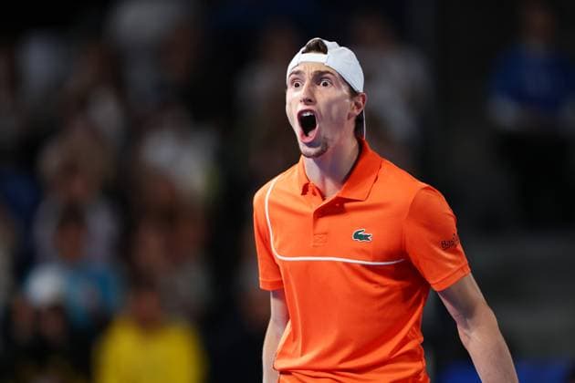 Ugo Humbert (FRA), SEPTEMBER 30, 2024 - Tennis : Kinoshita Group Japan Open Tennis Championships 2024 Men s Singles Semi-Final at Ariake Coliseum in Tokyo, Japan. Noxthirdxpartyxsales  (268385341)