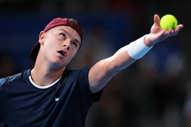 Holger Rune (DEN), SEPTEMBER 30, 2024 - Tennis : Kinoshita Group Japan Open Tennis Championships 2024 Men s Singles Semi-Final at Ariake Coliseum in Tokyo, Japan. Noxthirdxpartyxsales  (268385351)