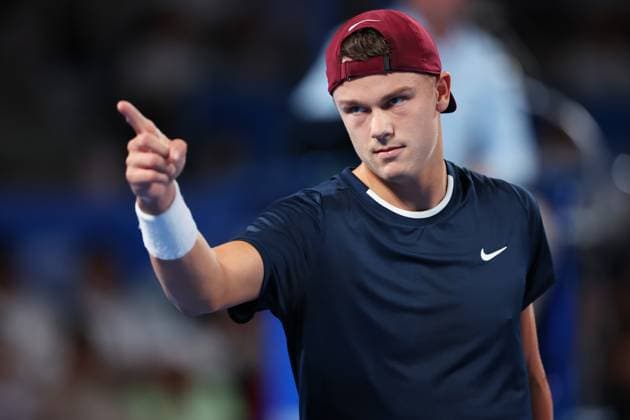 Holger Rune (DEN), SEPTEMBER 30, 2024 - Tennis : Kinoshita Group Japan Open Tennis Championships 2024 Men s Singles Semi-Final at Ariake Coliseum in Tokyo, Japan. Noxthirdxpartyxsales  (268385352)