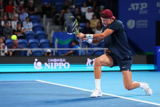 Holger Rune (DEN), SEPTEMBER 30, 2024 - Tennis : Kinoshita Group Japan Open Tennis Championships 2024 Men s Singles Semi-Final at Ariake Coliseum in Tokyo, Japan. Noxthirdxpartyxsales  (268385356)