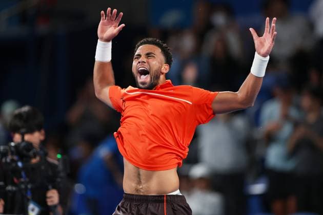 Sport Bilder des Tages Arthur Fils (FRA), SEPTEMBER 30, 2024 - Tennis : Kinoshita Group Japan Open Tennis Championships 2024 Men s Singles Semi-Final at Ariake Coliseum in Tokyo, Japan. Noxthirdxpartyxsales  (268391035)