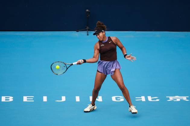BEIJING, CHINA - SEPTEMBER 30: Naomi Osaka of Japan competes in the Women s Singles Round of 32 match against Katie Volynets of America on day eight of 2024 China Open at National Tennis Center on September 30, 2024 in Beijing, China.  Copyright: xVCGx 111521262015