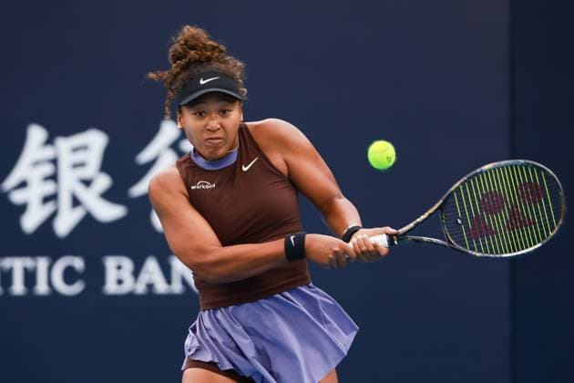 BEIJING, CHINA - SEPTEMBER 30: Naomi Osaka of Japan competes in the Women s Singles Round of 32 match against Katie Volynets of America on day eight of 2024 China Open at National Tennis Center on September 30, 2024 in Beijing, China.  Copyright: xVCGx 111521262005