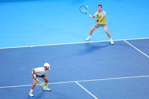Ariel Behar (URU), & Robert Galloway (USA), OCTOBER 1, 2024 - Tennis : Kinoshita Group Japan Open Tennis Championships 2024 Men s Doubles Final at Ariake Coliseum in Tokyo, Japan. Noxthirdxpartyxsales  (268479822)
