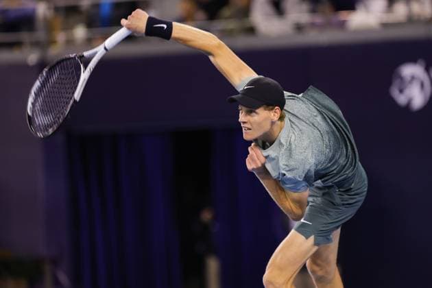 BEIJING, CHINA - SEPTEMBER 30: competes in the Men s Singles Quarterfinal match against on day eight of 2024 China Open at National Tennis Center on September 30, 2024 in Beijing, China.  Copyright: xVCGx 111521262141