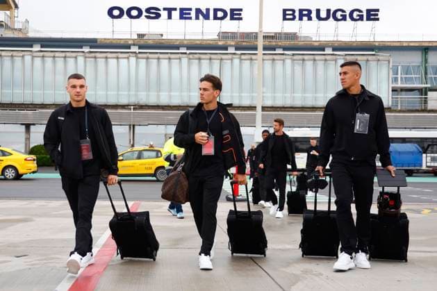 Football, CL, Club Brugge, Departure for Graz