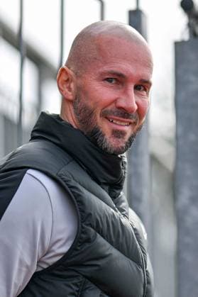 SOCCER - UEFA CL, Sturm vs Brugge GRAZ,AUSTRIA,01.OCT.24 - SOCCER - UEFA Champions League, SK Sturm Graz vs FC Bruegge, preview, training Sturm. Image shows head coach Christian Ilzer (Sturm).  GEPAxpictures xAvnixRetkoceri