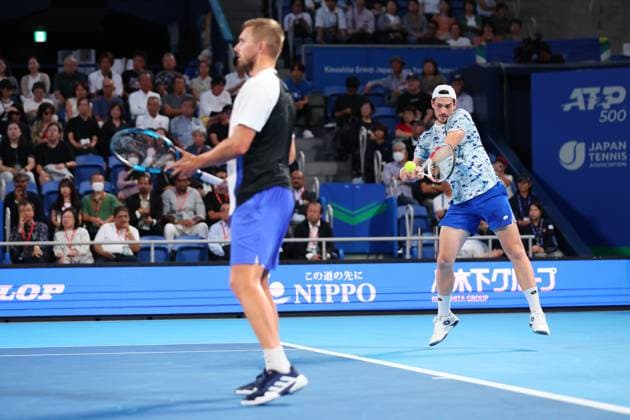 Julian Cash & Lloyd Glasspool (GBR), OCTOBER 1, 2024 - Tennis : Kinoshita Group Japan Open Tennis Championships 2024 Men s Doubles Final at Ariake Coliseum in Tokyo, Japan. Noxthirdxpartyxsales  (268487312)