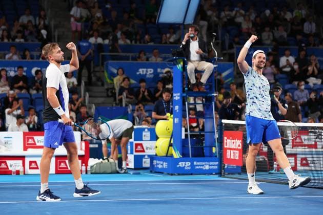 Julian Cash & Lloyd Glasspool (GBR), OCTOBER 1, 2024 - Tennis : Kinoshita Group Japan Open Tennis Championships 2024 Men s Doubles Final at Ariake Coliseum in Tokyo, Japan. Noxthirdxpartyxsales  (268487316)