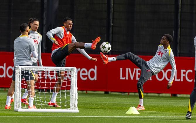 Football, CL, Liverpool FC, Training