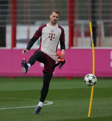 20241001, CL, FC Bayern final training, football, sport, in the picture Manuel Neuer FC Bayern Muenchen