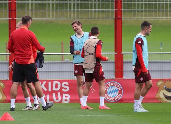 Football, CL, FC Bayern Munich, Training