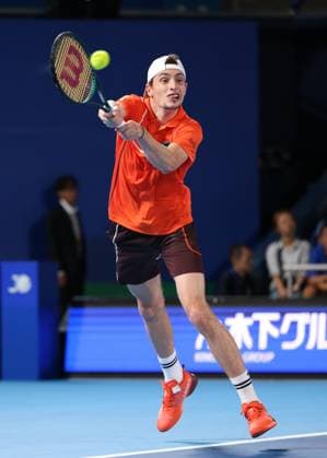 Ugo Humbert, Mens Singles, Gentlemen s Singles, Final, Final, Kinoshita Group Japan Open Tennis Championships, Tokyo, Japan Copyright: xJuergenxHasenkopfx