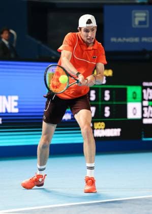 Ugo Humbert, Mens Singles, Gentlemen s Singles, Final, Final, Kinoshita Group Japan Open Tennis Championships, Tokyo, Japan Copyright: xJuergenxHasenkopfx