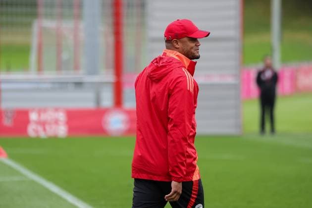 Vincent Kompany FC Bayern Muenchen, Head Coach , Final training, FC Bayern Muenchen, Football, UEFA Champions League, Matchday 2, Season 24 25, 01 10 2024, Final training, FC Bayern Muenchen, Football, UEFA Champions League, Matchday 2, Season 24 25, 01 10 2024 Muenchen Copyright: xEibner-Pressefoto JennixMaulx EP_JML