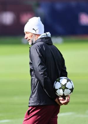 RB Leipzig Training Champions League Leipzig, 01 10 2024, RB Training Center, Football, UEFA Champions League, Matchday 1, RB LEIPZIG vs JUVENTUS TURIN on 02 10 2024 , Final training RB Leipzig , In the picture coach Marco Rose RB Leipzig , Picture Point